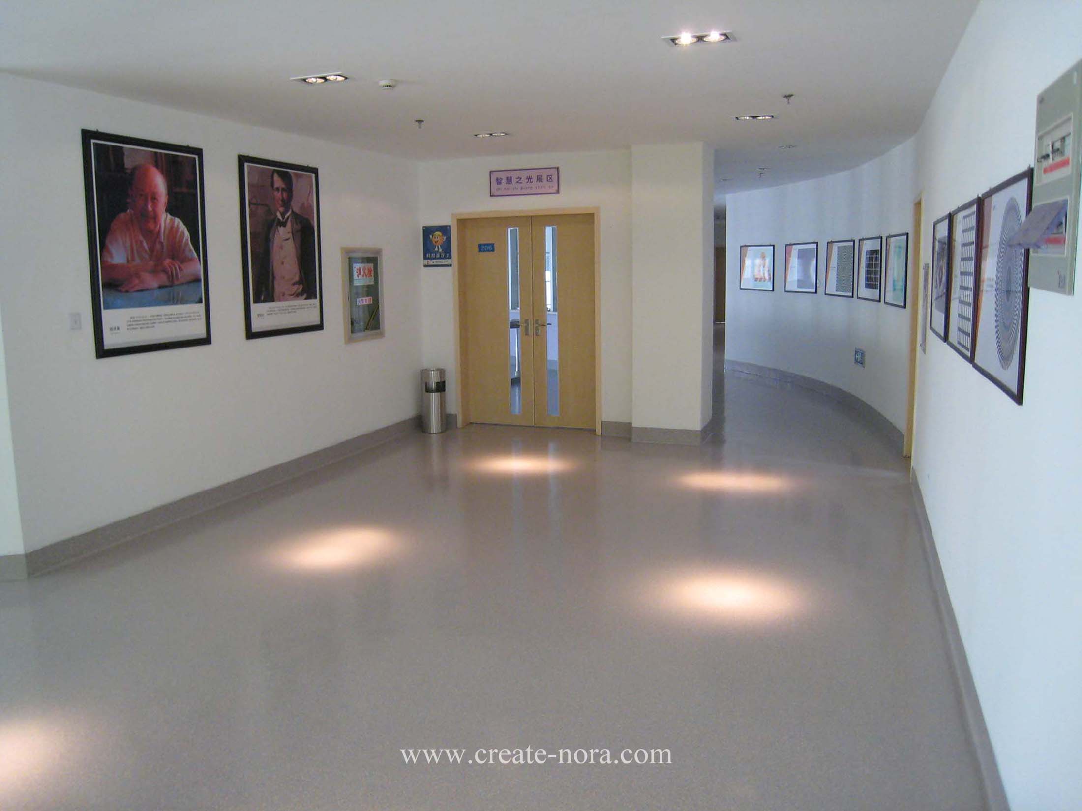 the photo of nora rubber flooring in Lianyungang Children's Activity Center 5